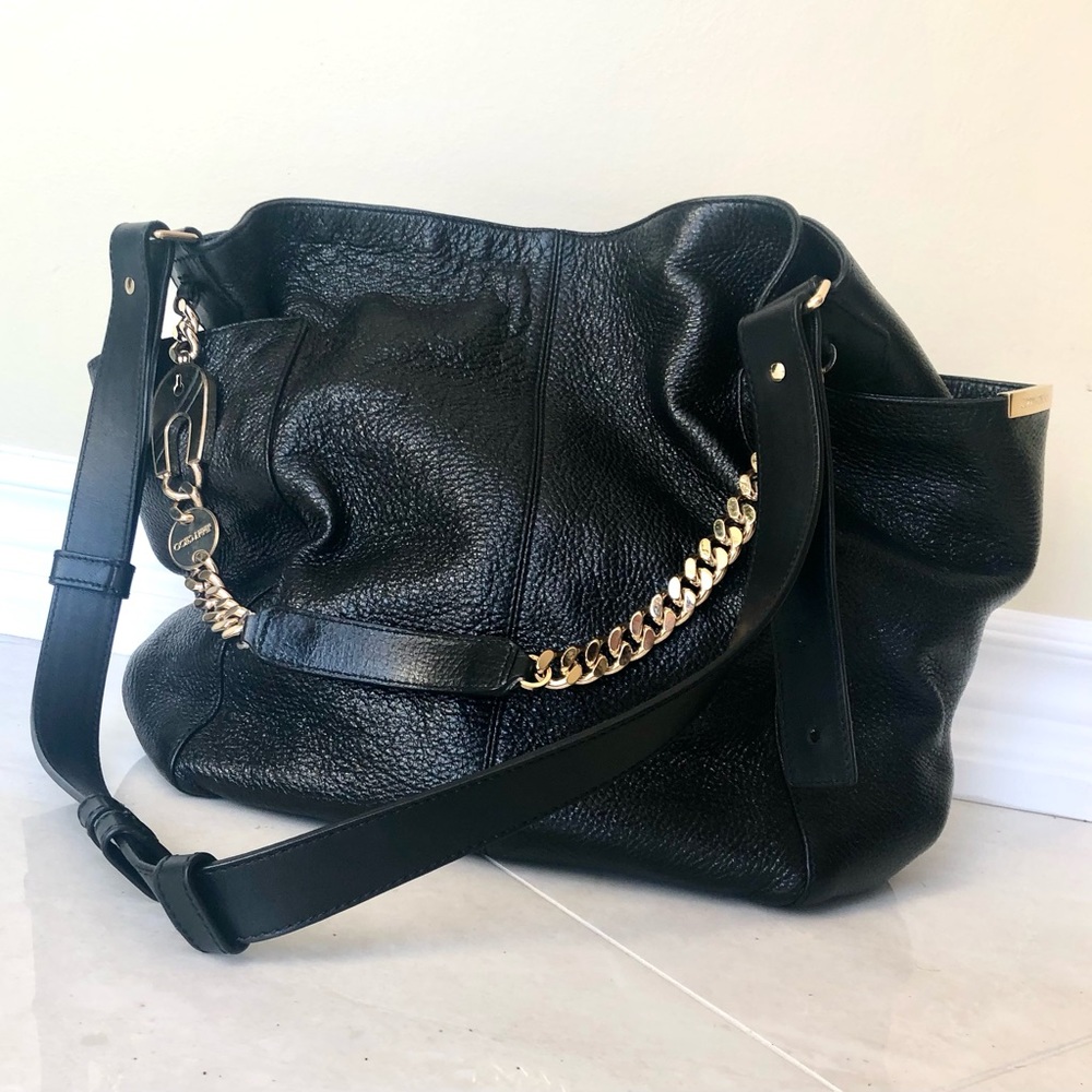 Jimmy Choo Leather ‘Ana’ Hobo Handbag